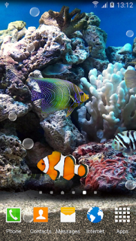 Scaricare Coral Fish 3D Live Wallpaper Personalizzazione per Android Screenshot 3