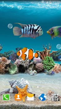 Scaricare Coral Fish 3D Live Wallpaper Personalizzazione per Android Screenshot 4