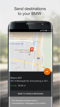 Scaricare BMW Connected Viaggi per Android Screenshot 2