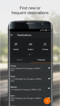 Scaricare BMW Connected Viaggi per Android Screenshot 5
