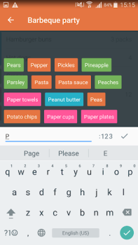 Scaricare Buy Me a Pie Lista della Spesa Shopping per Android Screenshot 2
