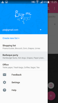 Scaricare Buy Me a Pie Lista della Spesa Shopping per Android Screenshot 3