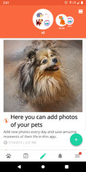Scaricare Animal and pet care diary Stile di vita per Android Screenshot 3
