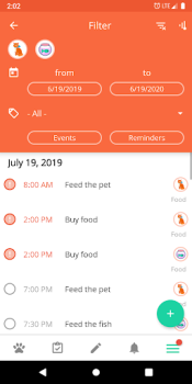 Scaricare Animal and pet care diary Stile di vita per Android Screenshot 7