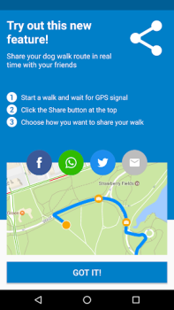 Scaricare Dog Walk- Registra passegiate Stile di vita per Android Screenshot 6