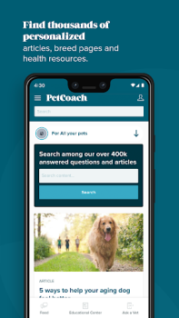 Scaricare PetCoach Ask a vet online 24/7 Medicina per Android