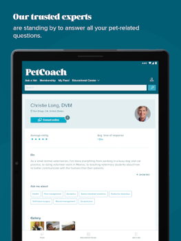 Scaricare PetCoach Ask a vet online 24/7 Medicina per Android Screenshot 7