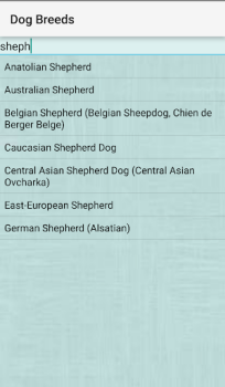 Scaricare Dog Breeds Libri e guide per Android Screenshot 4