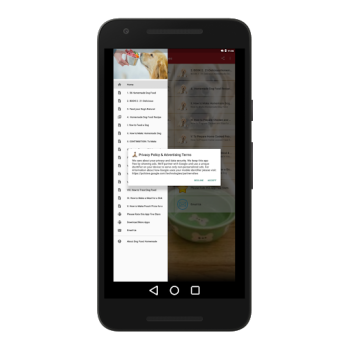 Scaricare Dog Food Homemade Recipes Cibo e bevande per Android Screenshot 2