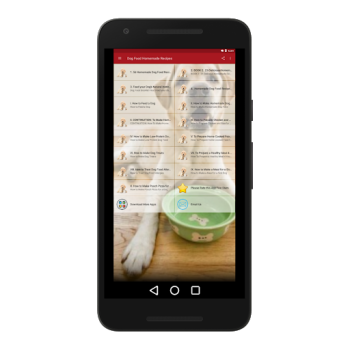 Scaricare Dog Food Homemade Recipes Cibo e bevande per Android Screenshot 5