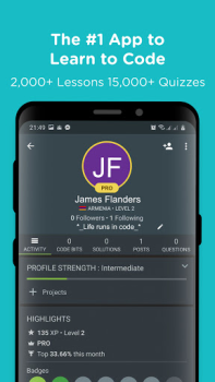 Scaricare Sololearn: Learn to code Educazione per Android Screenshot 3