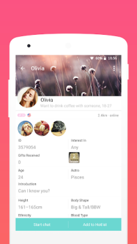 Scaricare SayHi Chatta Incontra Incontri Sociale per Android Screenshot 3