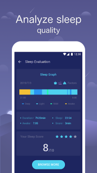 Scaricare Sleep Monitor: Sleep Tracker Salute e fitness per Android Screenshot 4