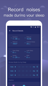 Scaricare Sleep Monitor: Sleep Tracker Salute e fitness per Android Screenshot 5
