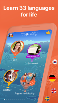 Scaricare Impara lingue – Mondly Educazione per Android Screenshot 2