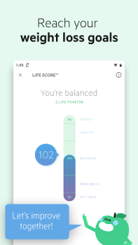 Scaricare Lifesum: Conta calorie e Dieta Salute e fitness per Android Screenshot 4