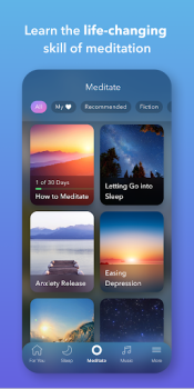Scaricare Calm - Sleep, Meditate, Relax Salute e fitness per Android Screenshot 3