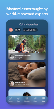 Scaricare Calm - Sleep, Meditate, Relax Salute e fitness per Android Screenshot 6