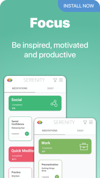 Scaricare Serenity: Meditazione Salute e fitness per Android Screenshot 6