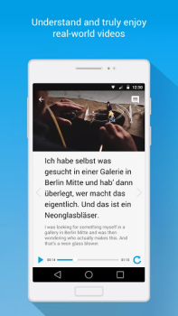 Scaricare FluentU: Learn Language videos Educazione per Android Screenshot 2