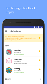 Scaricare Ispeak: English Speaking Train Educazione per Android Screenshot 2