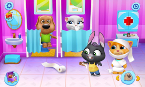 Scaricare Il Mio Talking Tom: Amici Casual per Android Screenshot 2