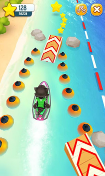 Scaricare Talking Tom Jetski Casual per Android Screenshot 2