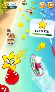 Scaricare Talking Tom Jetski Casual per Android Screenshot 3