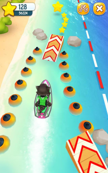 Scaricare Talking Tom Jetski Casual per Android Screenshot 7
