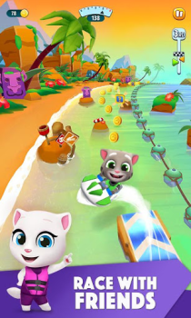 Scaricare Talking Tom Jetski 2 Casual per Android Screenshot 4