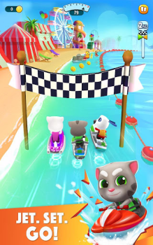 Scaricare Talking Tom Jetski 2 Casual per Android Screenshot 7