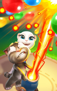 Scaricare Talking Tom Bubble Shooter Casual per Android Screenshot 7
