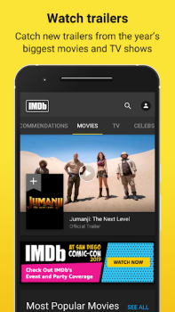Scaricare IMDb Film & TV Intrattenimento per Android Screenshot 3