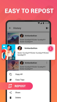 Scaricare Story Saver for Instagram Lettori ed editor video per Android Screenshot 2