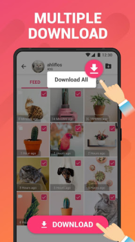 Scaricare Story Saver for Instagram Lettori ed editor video per Android Screenshot 3