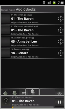 Scaricare MortPlayer Audio Books Musica e audio per Android Screenshot 3