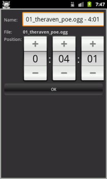 Scaricare MortPlayer Audio Books Musica e audio per Android Screenshot 5