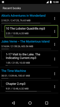 Scaricare Simple Audiobook Player Musica e audio per Android Screenshot 5