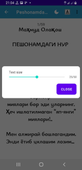 Scaricare Peshonamdagi Nur Libri e guide per Android Screenshot 4