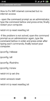 Scaricare CMD Command Prompt 100+ Best Commands Educazione per Android Screenshot 7