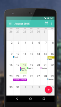 Scaricare Etar - OpenSource Calendar Lavoro per Android Screenshot 3