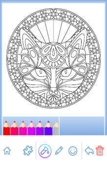 Scaricare Colorare animali Mandala Educazione per Android Screenshot 6