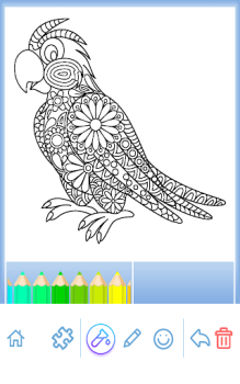 Scaricare Colorare animali Mandala Educazione per Android Screenshot 7