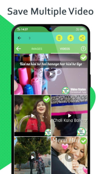 Scaricare Status Download - Video Saver Lavoro per Android Screenshot 2