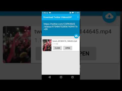 Scaricare Download Twitter Videos - GIF Strumenti per Android Screenshot 6