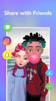 Scaricare Face Cam | Face Emoji Avatar Foto per Android Screenshot 6
