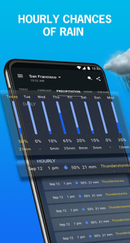 Scaricare 1Weather Forecasts & Radar Meteo per Android Screenshot 2