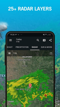 Scaricare 1Weather Forecasts & Radar Meteo per Android Screenshot 4