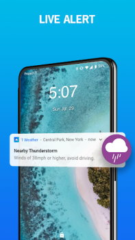 Scaricare 1Weather Forecasts & Radar Meteo per Android Screenshot 7