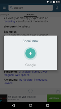 Scaricare Dictionary - Merriam-Webster Educazione per Android Screenshot 4